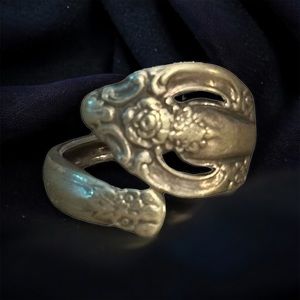 Vintage Oneida Community spoon ring